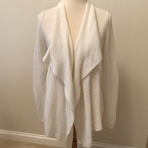 LOFT Ribbed Cardigan